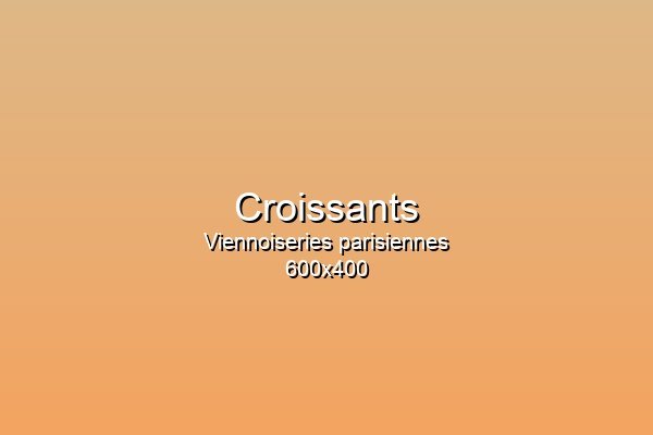Croissants dorés dans une boulangerie parisienne