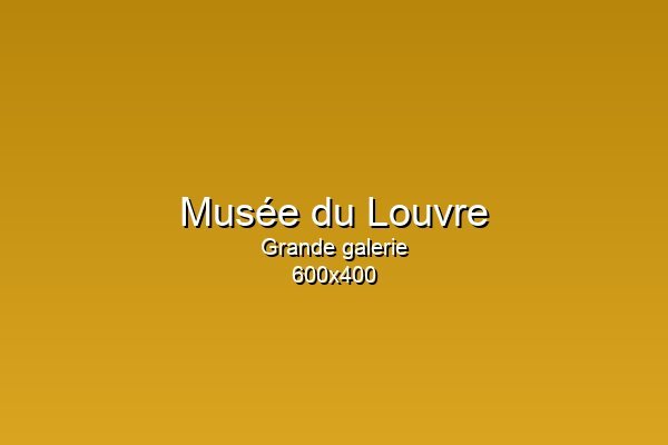 Grande galerie du musée du Louvre