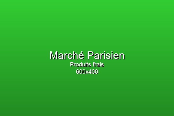 Étalage coloré d'un marché parisien